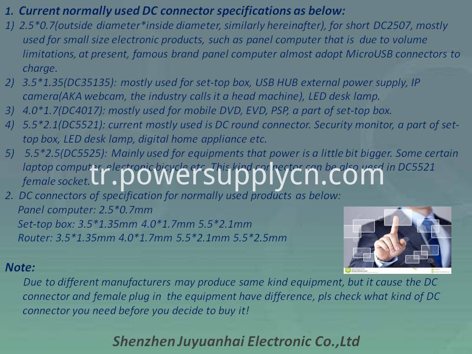 Doğru güç adaptörü nasıl seçilir How to chose correct power adapter